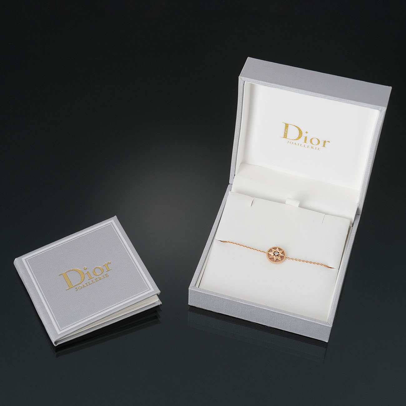 CHRISTIAN DIOR(USED)디올 로즈 드 방 브레이슬릿